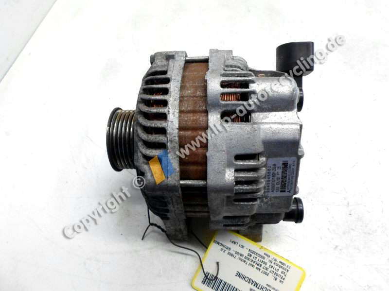 Peugeot 307 BJ2007 original Lichtmaschine Generator A003TG1891ZEB MITSUBISHI